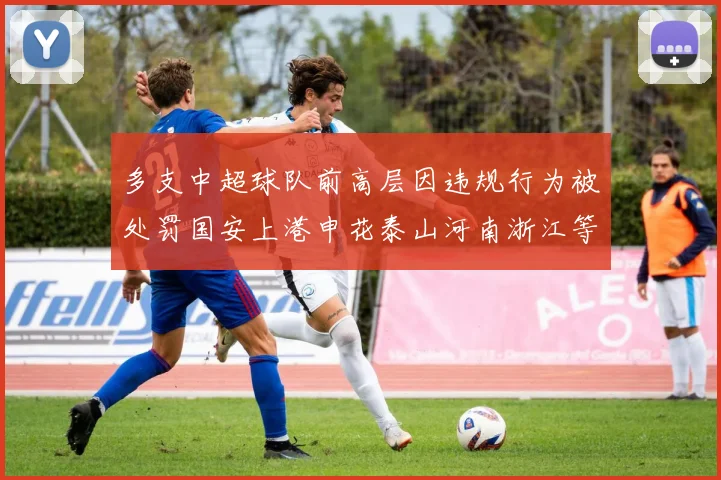 多支中超球队前高层因违规行为被处罚国安上港申花泰山河南浙江等队受影响